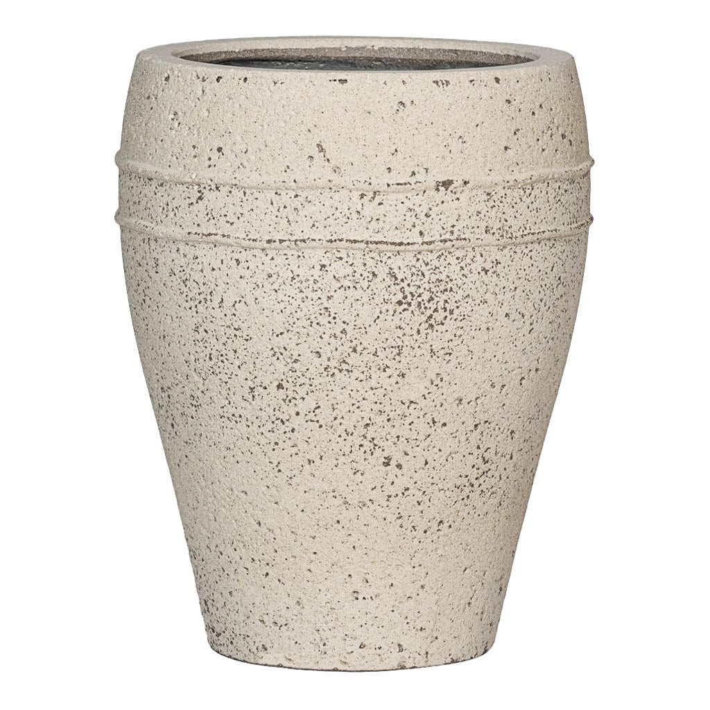 Ares Mediterranean Planter - Chalk White - Medium