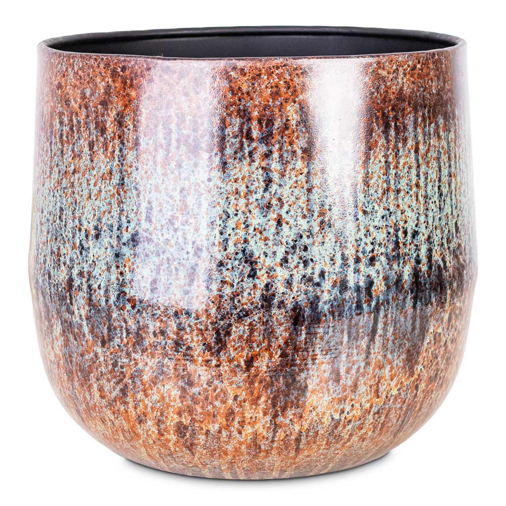 Cilia Metal Pot Mystic Sepia 29x27cm