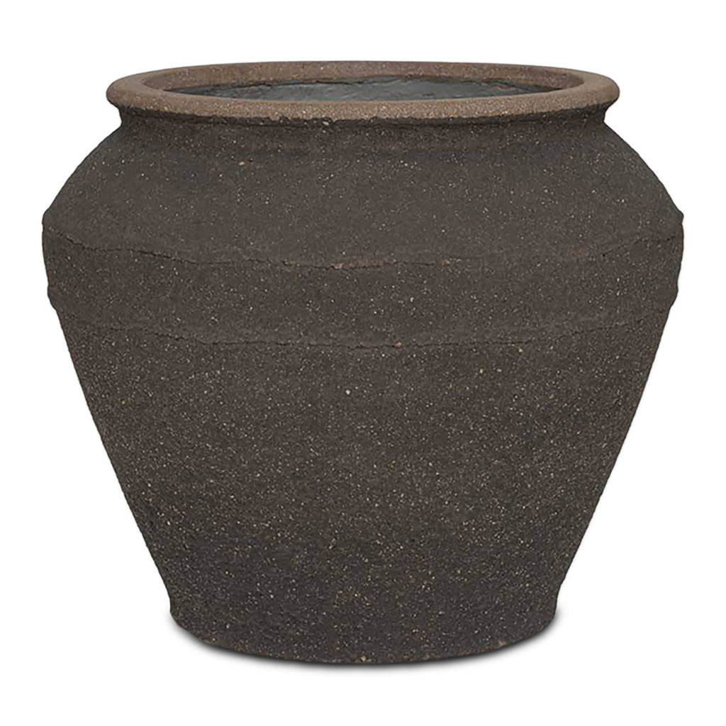 Eros Mediterranean Planter Umber Brown 54x46cm