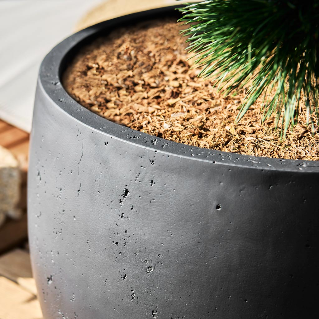 Grigio New Egg Pot Anthracite