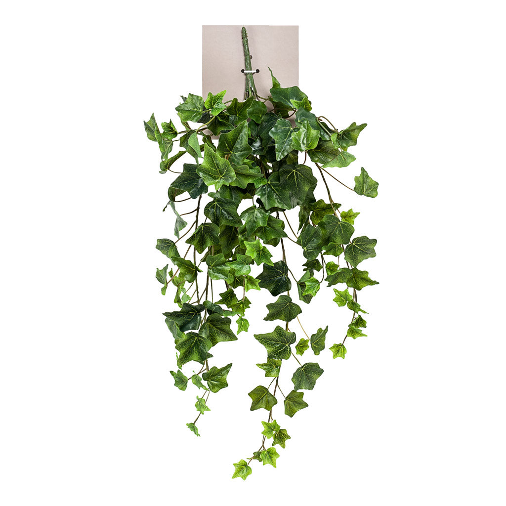 Ivy Hanging Bush Artificial - 70cm - Green.