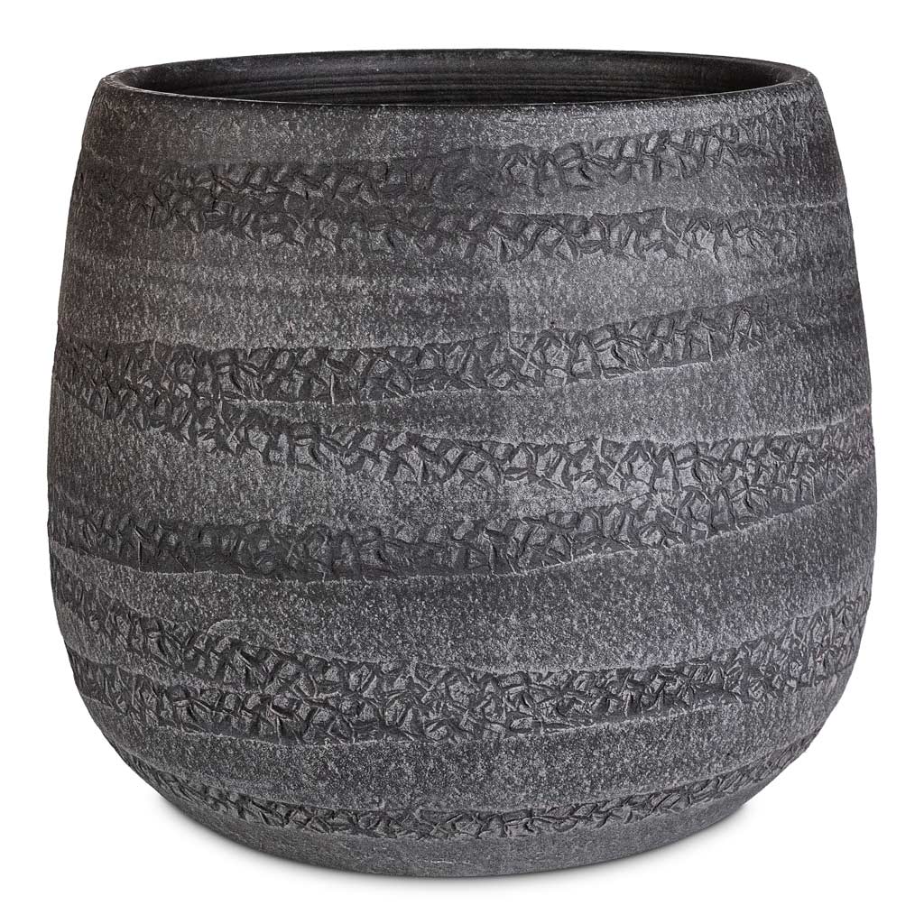 Joyce Pot Anthracite 22x20cm