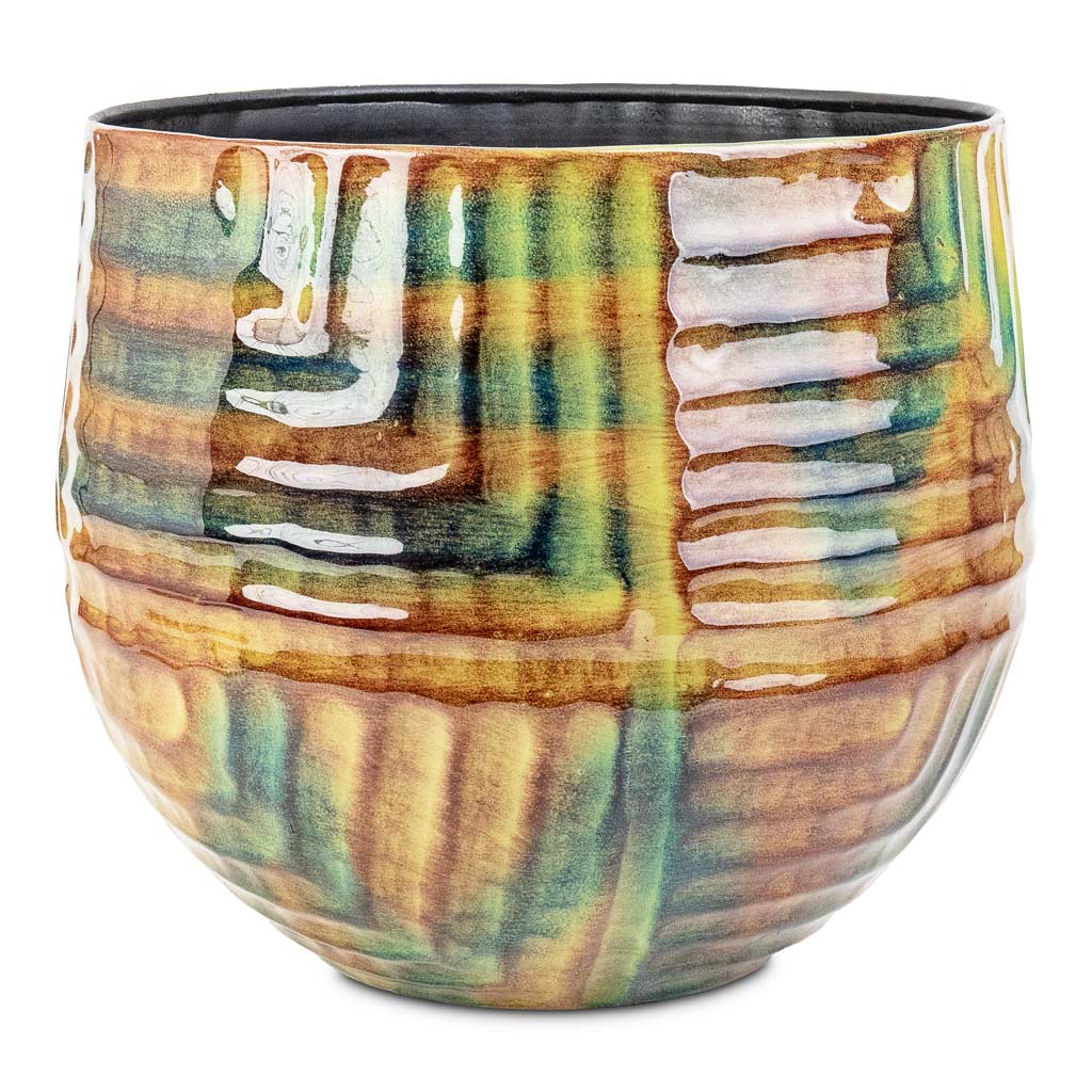 Mette Metal Pot Marrakesh - 34x29cm