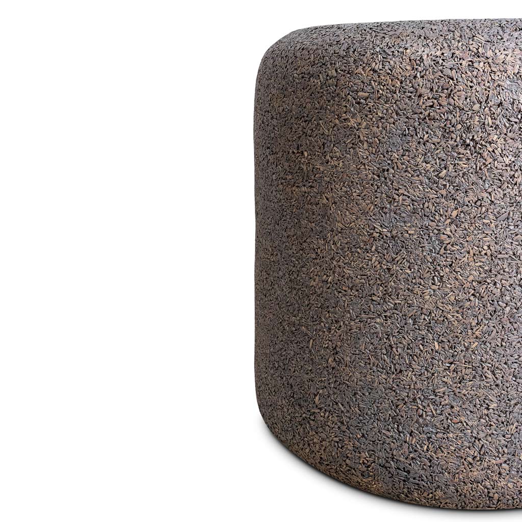 Naturescast Cylinder Planter Grey Details