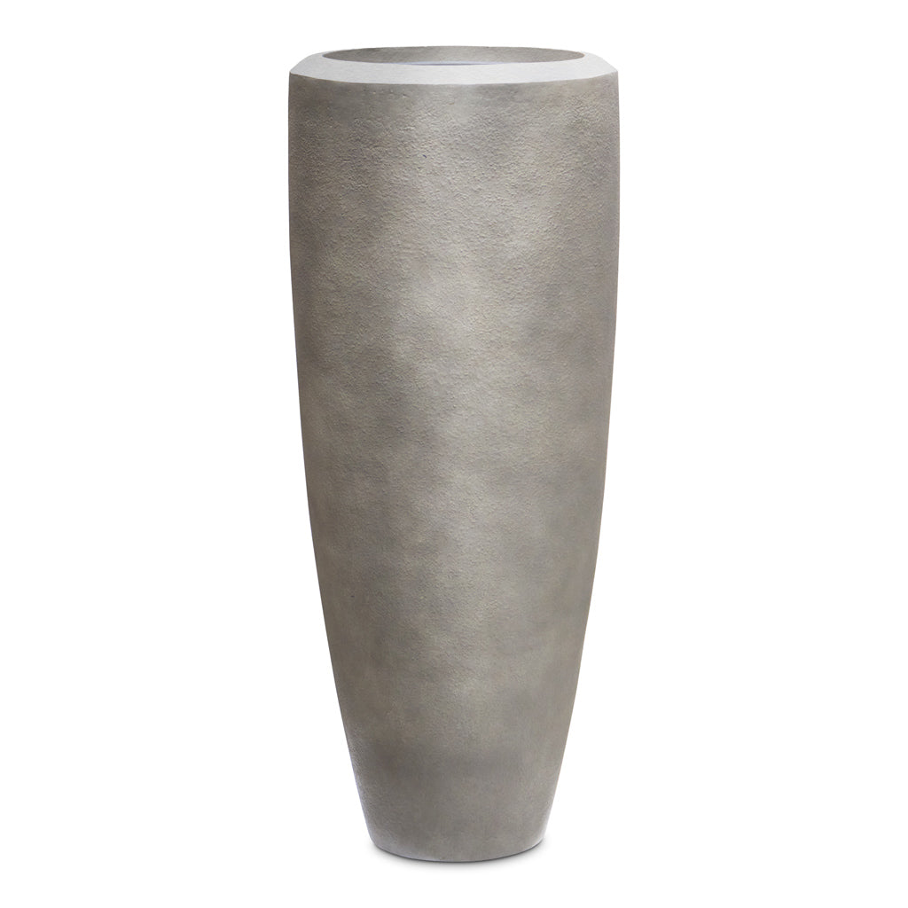 Nucast Partner Planter Elephant Grey 37x90cm
