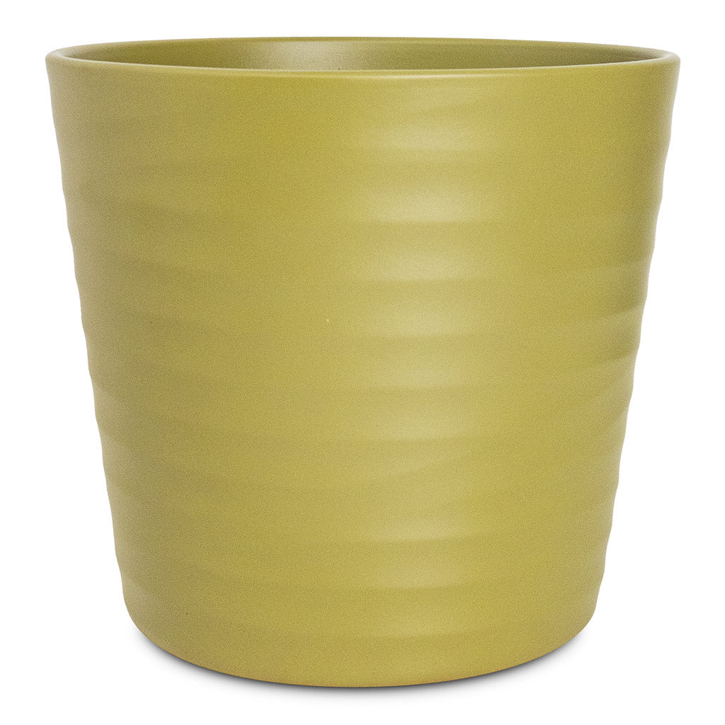 Oslo Pot Olive - 19.5x17cm