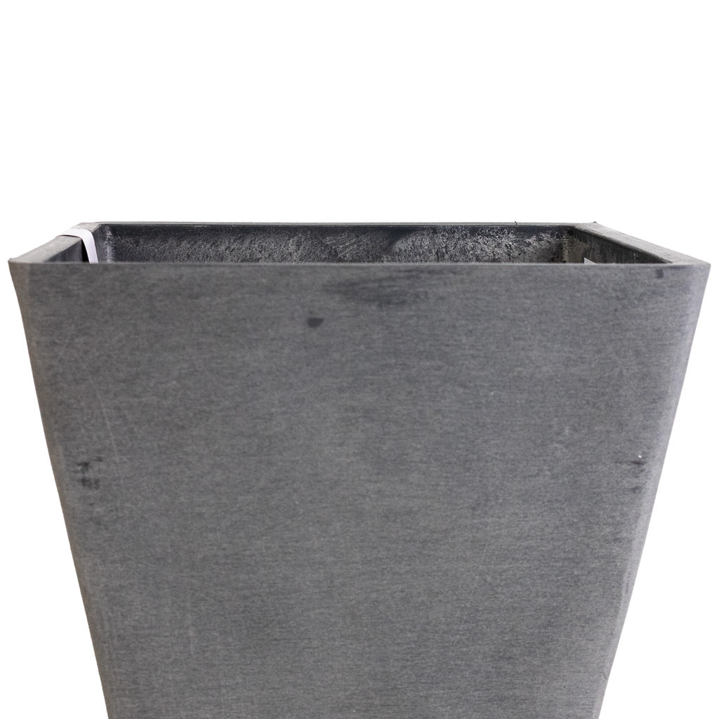 Rotterdam Cube Planter Grey 30x30x26cm