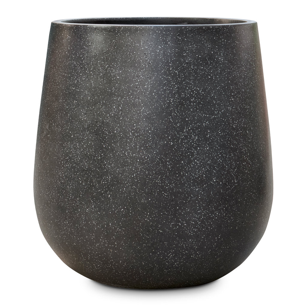 Terrazzo Balloon Planter - Black
