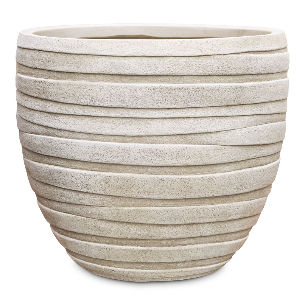Tornado Couple Planter Beige 36x32cm