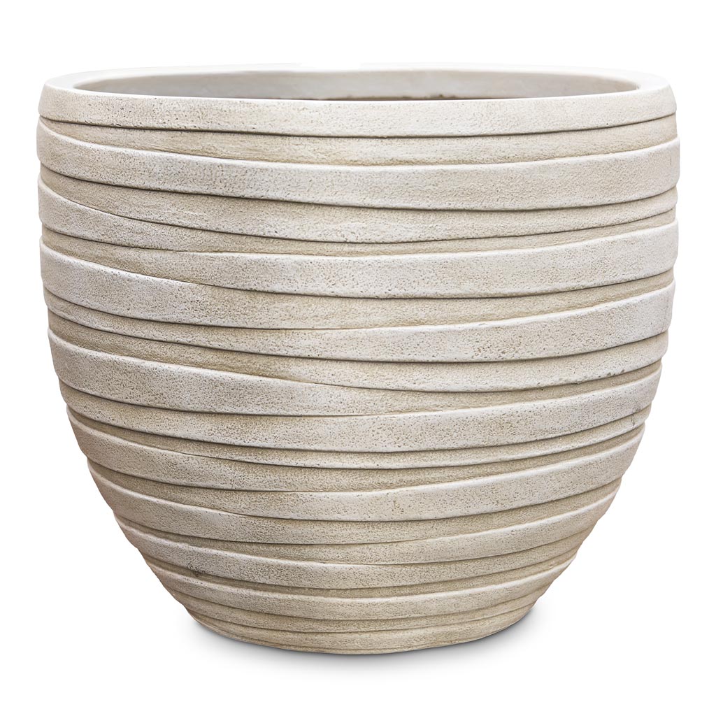 Tornado Couple Planter Beige 46x39cm