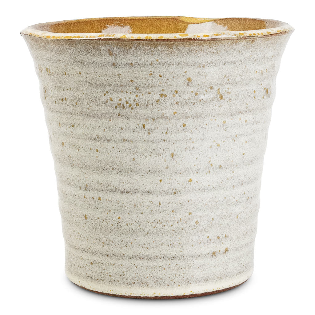 Vallo Pot Sand Cream - 18.5x17.5cm