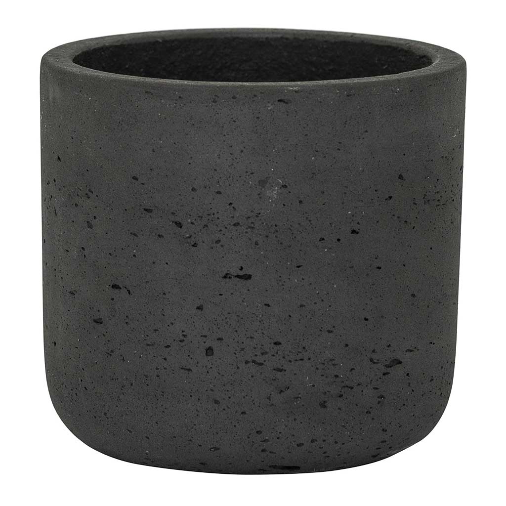 Charlie Plant Pot - Black Washed XS