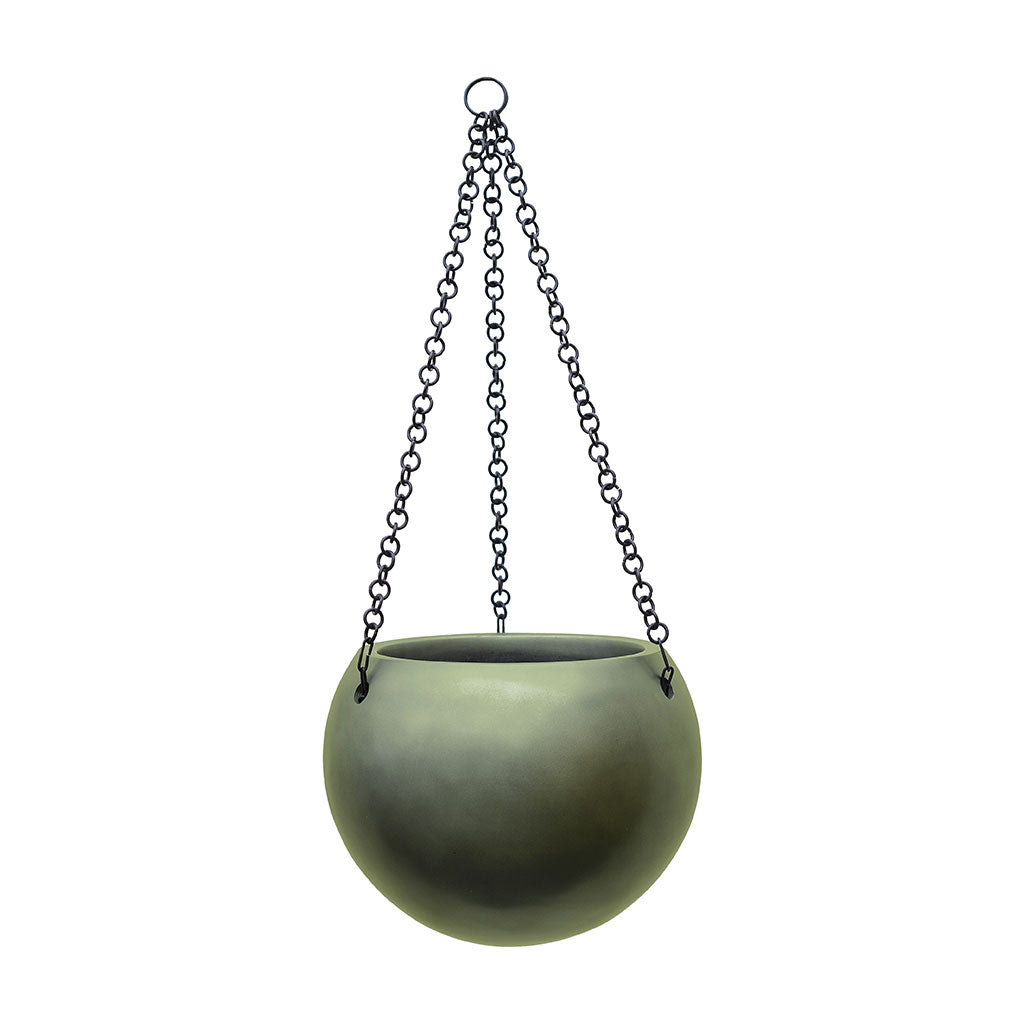 Gradient Hanging Plant Globe - Matt Forest