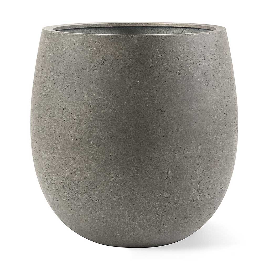Grigio Balloon Plant Pot - Natural Concrete