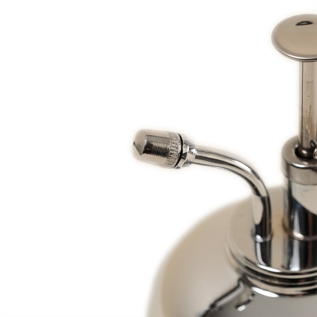 Haws Smethwick Spritzer in Nickel Close-Up