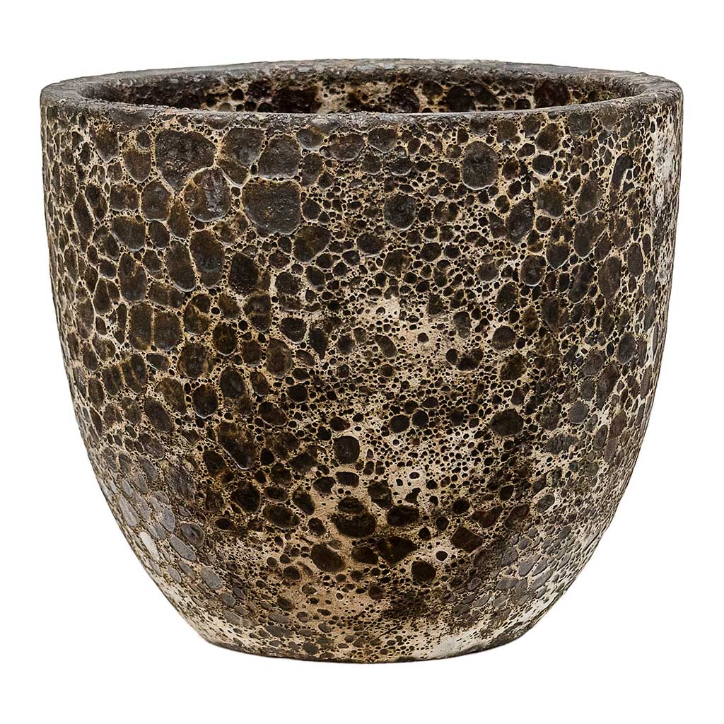 Lava Couple Relic Planter Black - Small