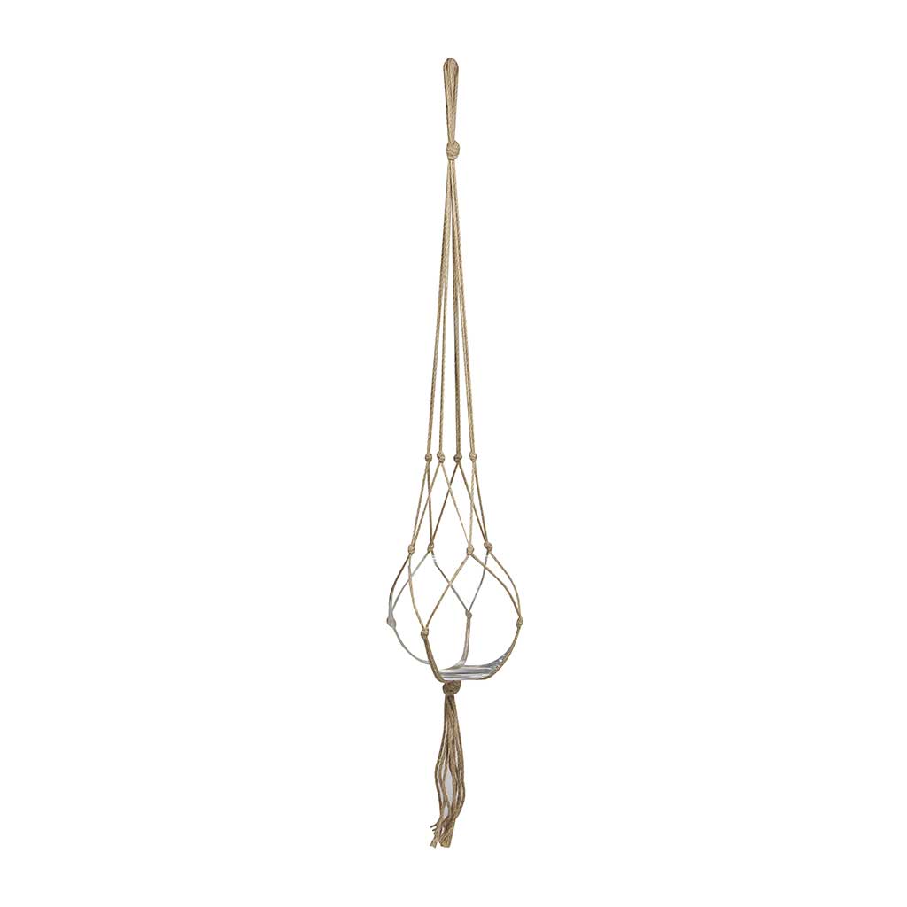 Plant Pot Knotted Hanging Rope