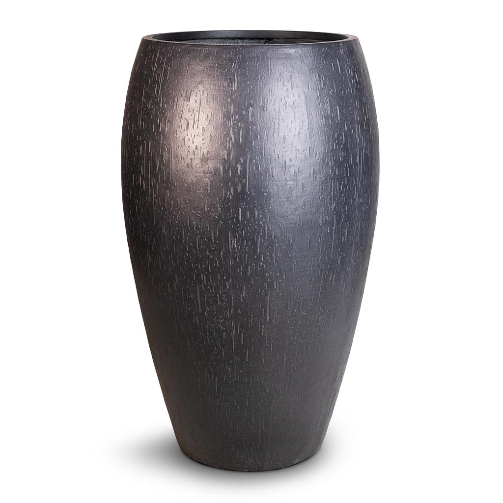 Raindrop Tall Balloon Planter - Anthracite