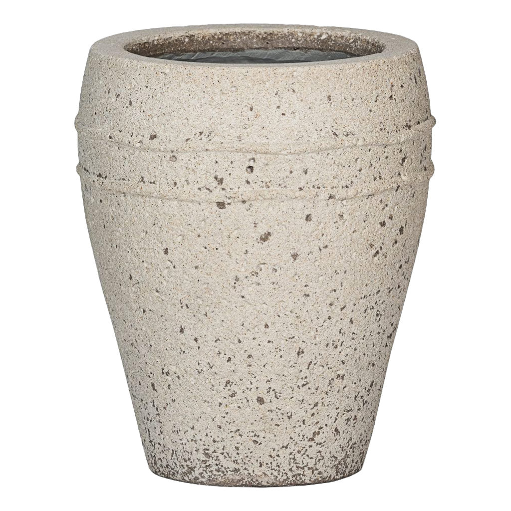 Ares Mediterranean Planter - Chalk White - Small