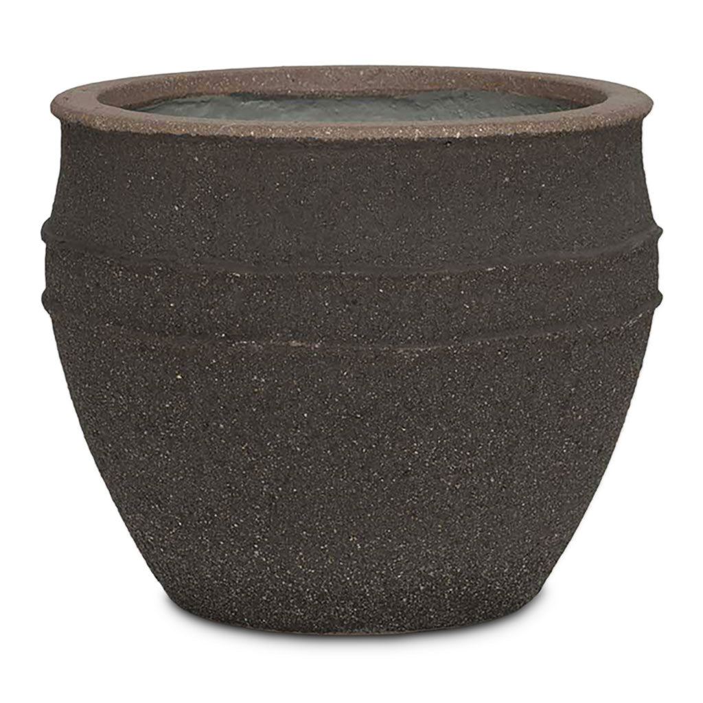 Athena Mediterranean Planter Umber Brown 40.5x33cm