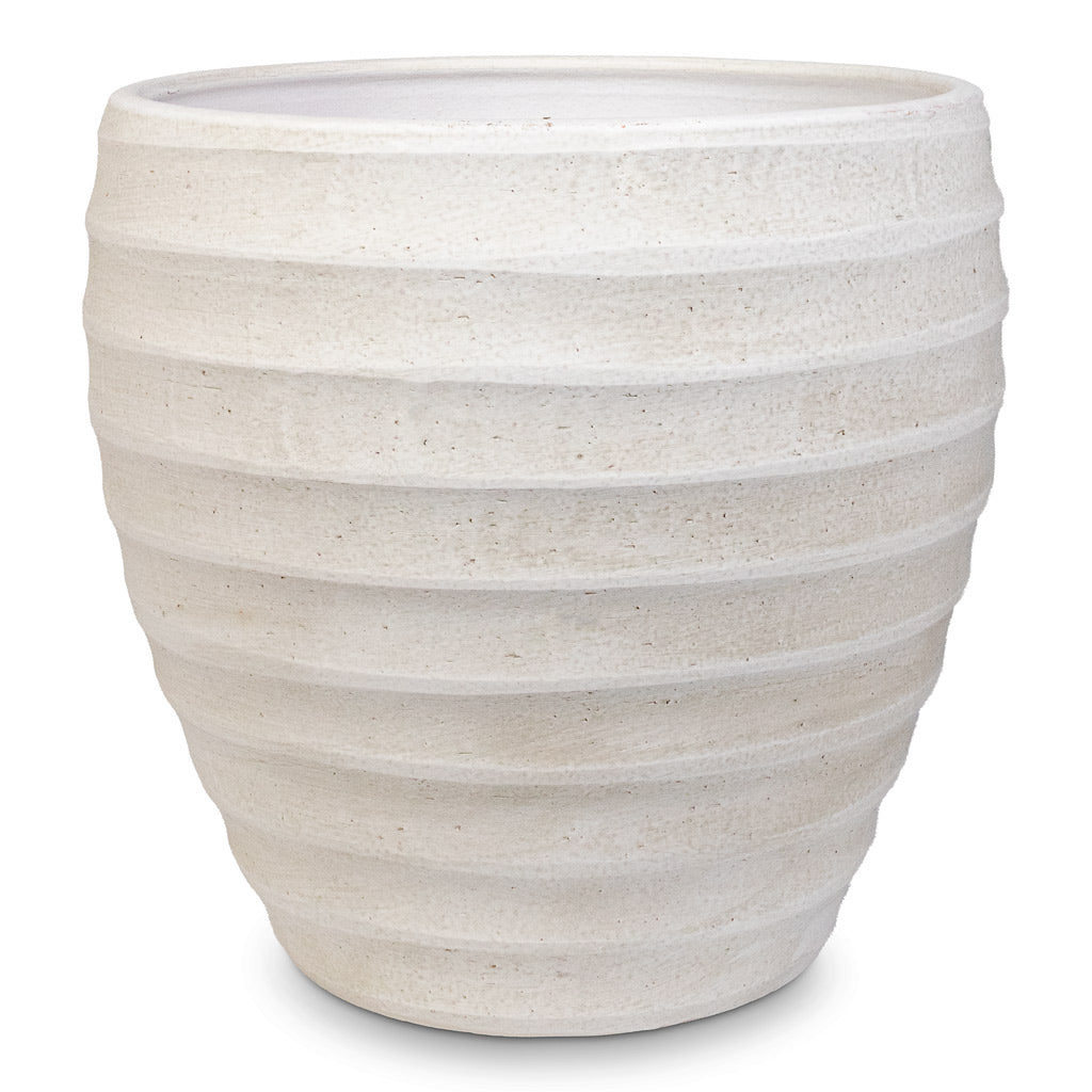 Beatrice Pot White - 35x35cm