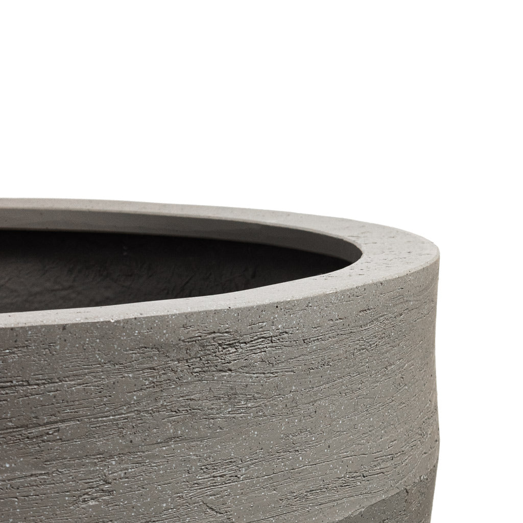 Bordo New Egg Pot Planter - Clay Rim