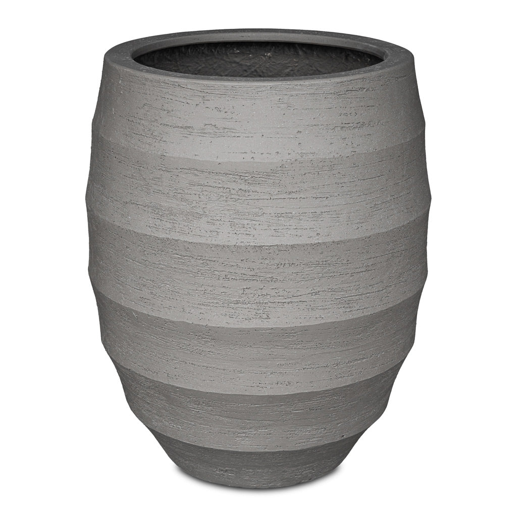 Bordo Tall Balloon Planter - Clay