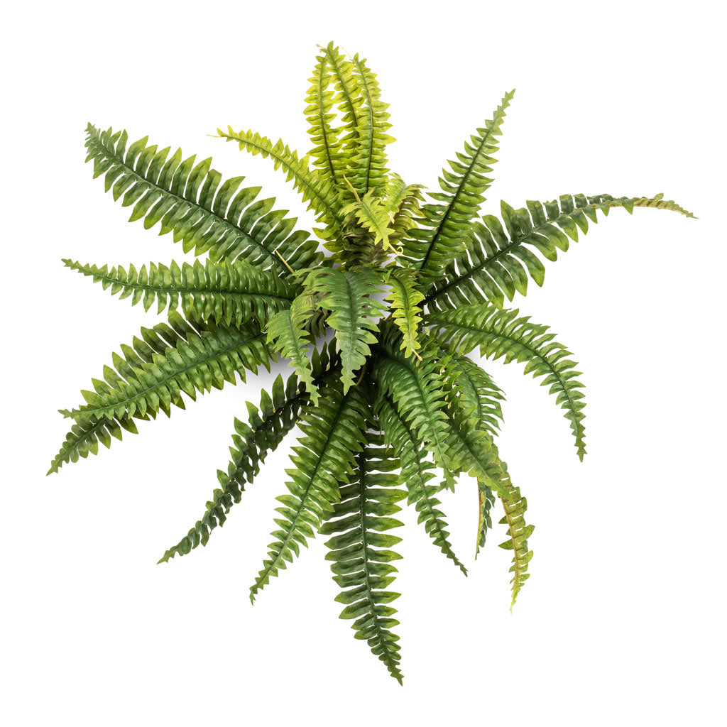 Boston Fern bush Artifical 45cm - (25-Stems)