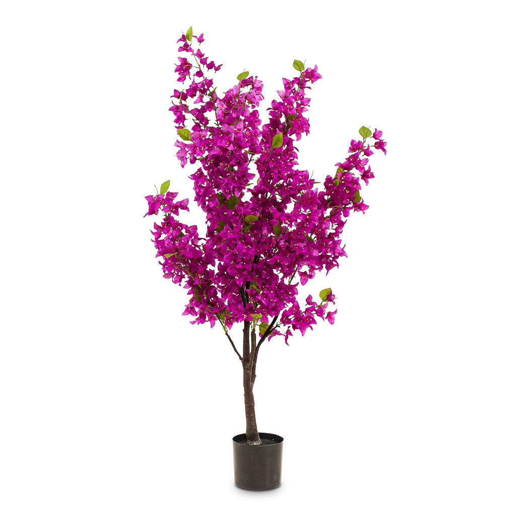 Bougainvillea Tree Artificial Purple - 145cm