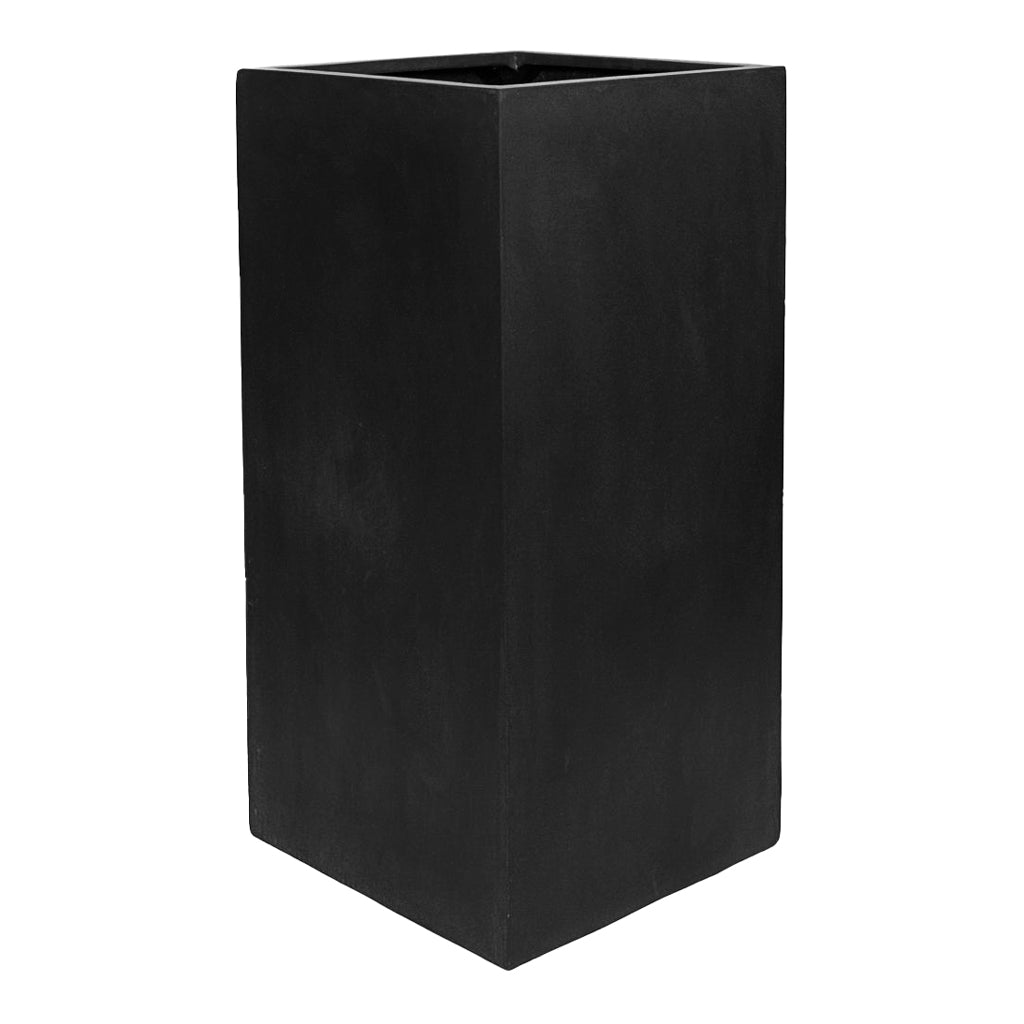Bouvy Natural Planter - Black Small