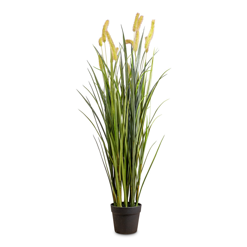 Cattails Grass Artificial 120cm 12 stems