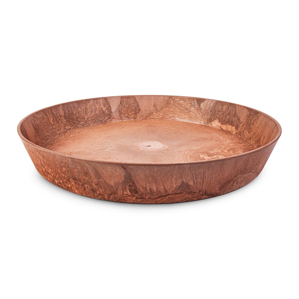 Claire Artstone Plant Pot Saucer - Oak - Medium
