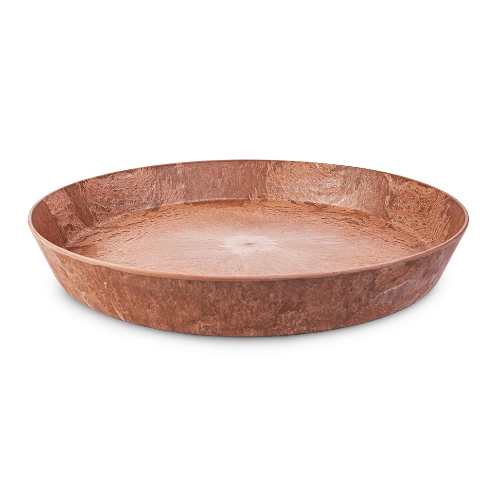 Claire Artstone Plant Pot Saucer - Oak - Large