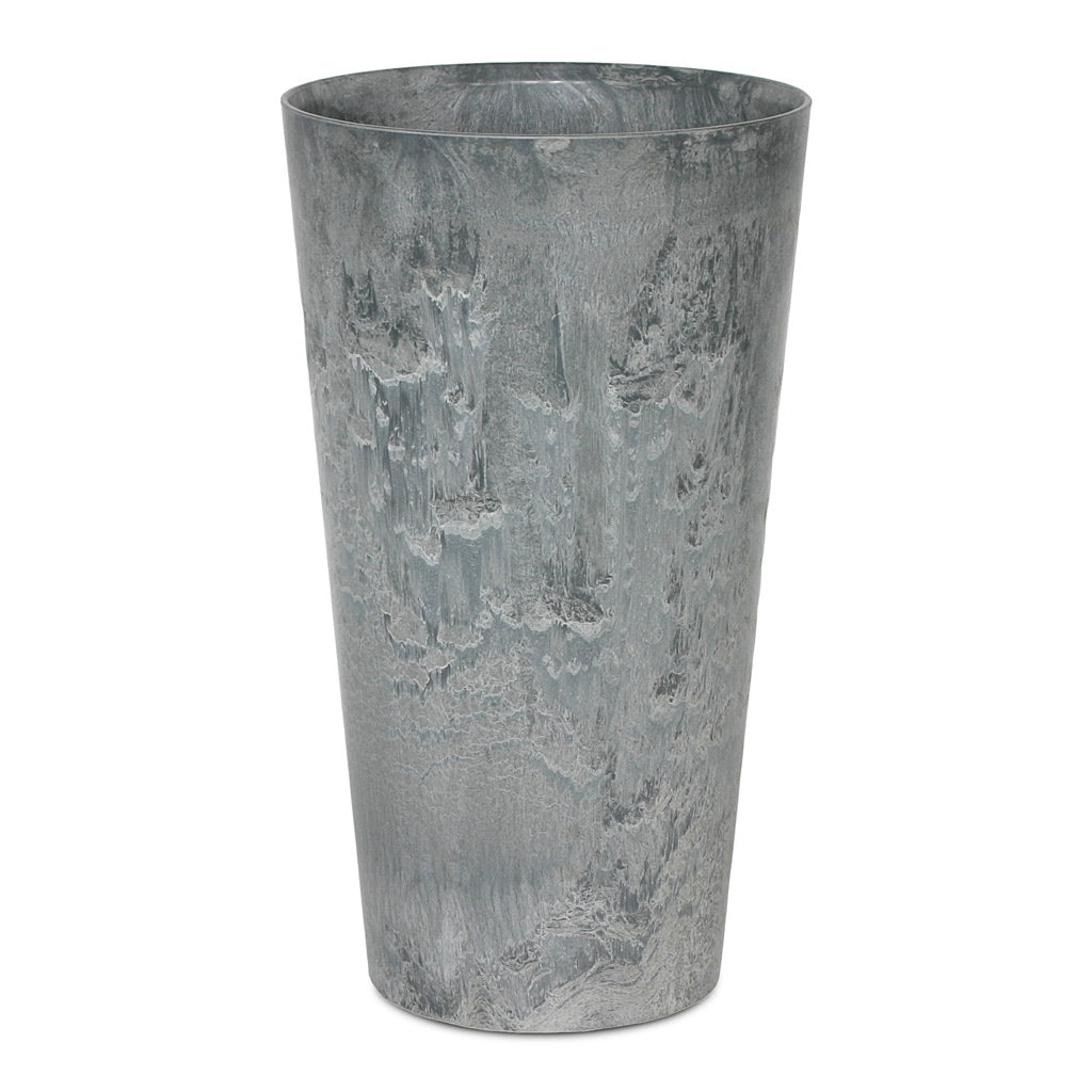 Claire Artstone Tall Planter - Grey