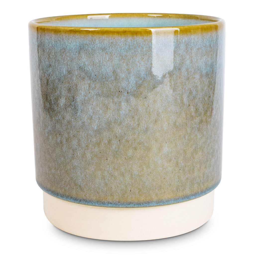 Copenhagen Plant Pot - Aqua - 18.5 x 19.5cm