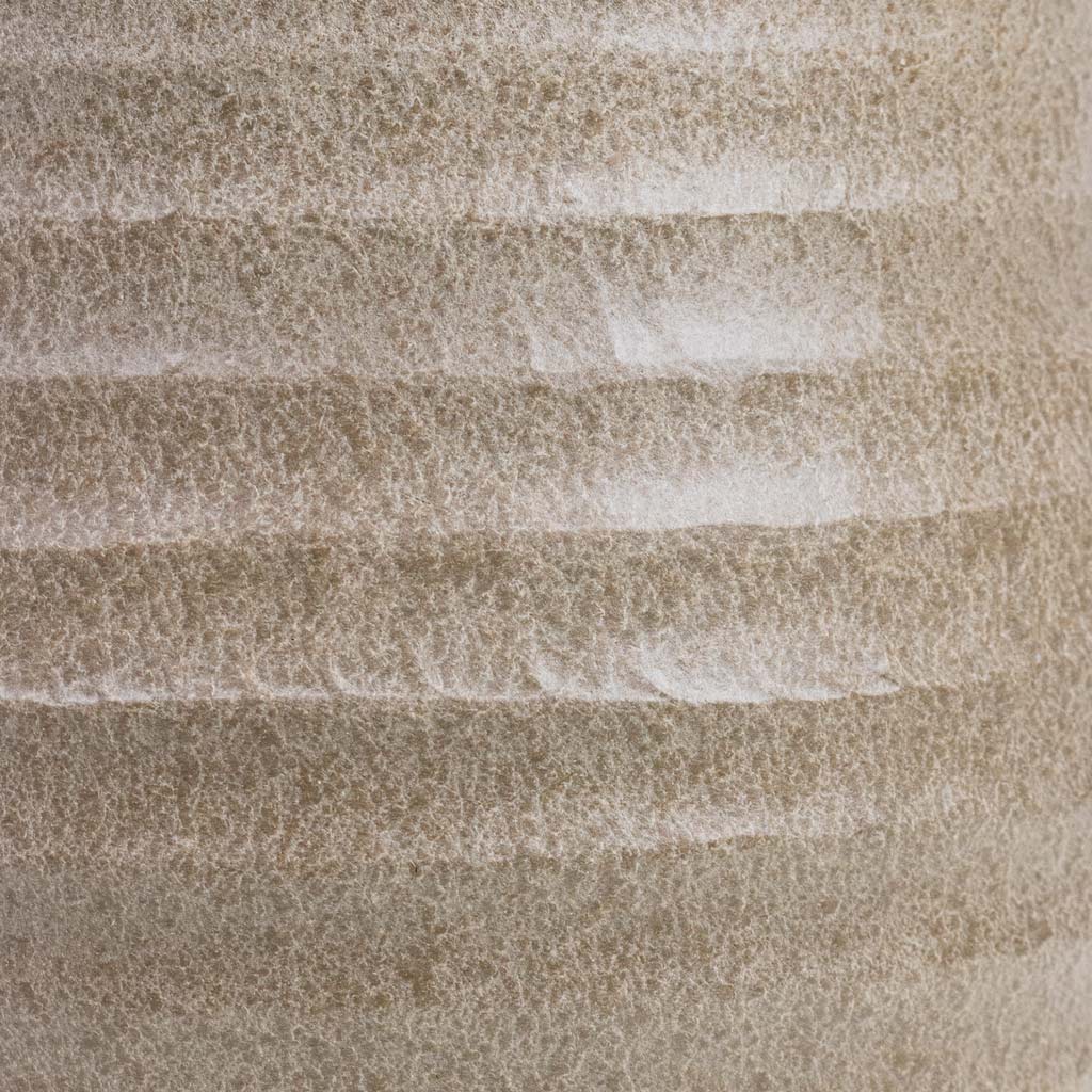 Devon Pot Beige Honeycomb 29x27cm