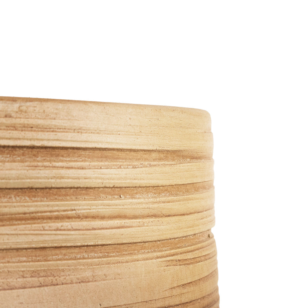 Dune Partner Planter - Almond - Rim