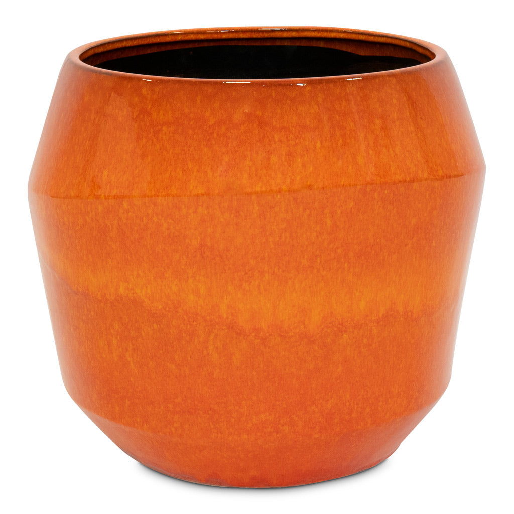Eddy Pot Orange Plant Pot