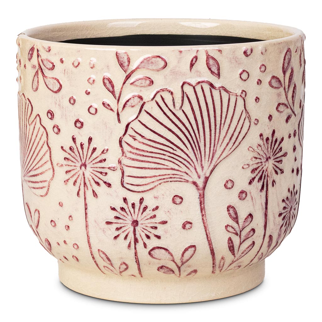 Emilia Pot Pink 17x14cm
