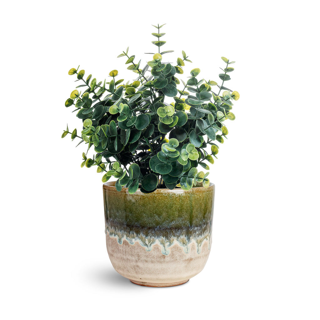 Eucalyptus Bush Potted 30cm Artificial