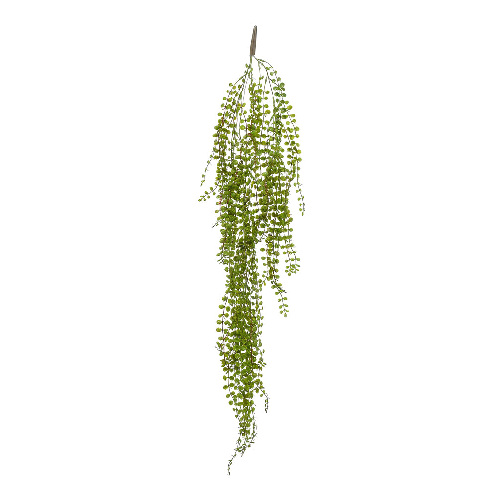 Ficus pumila Hanging Bush Light Green   Artificial 100cm (3 stems)