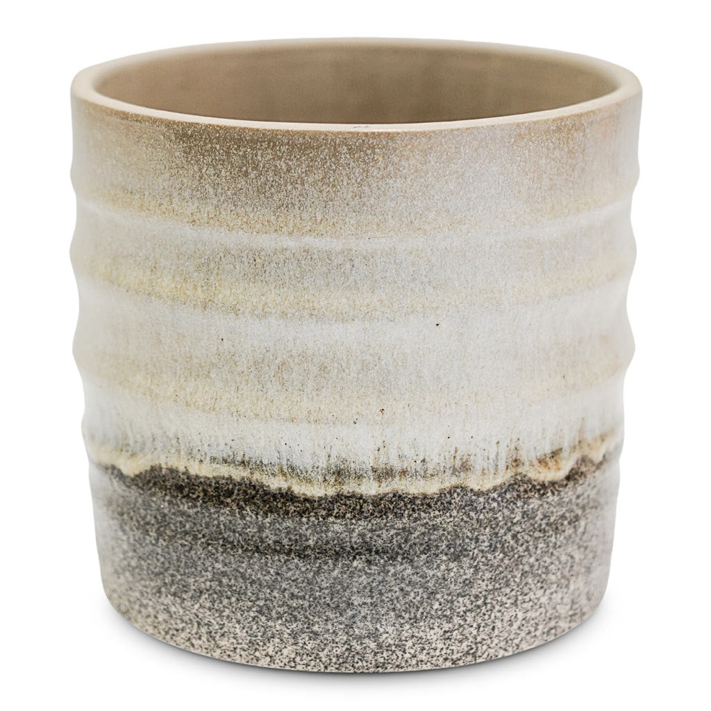 Gia Pot Stone Granite - 14x13cm