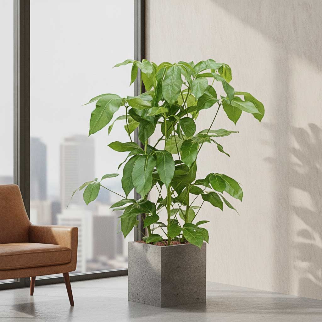 Grigio Cube Planter - Natural Concrete