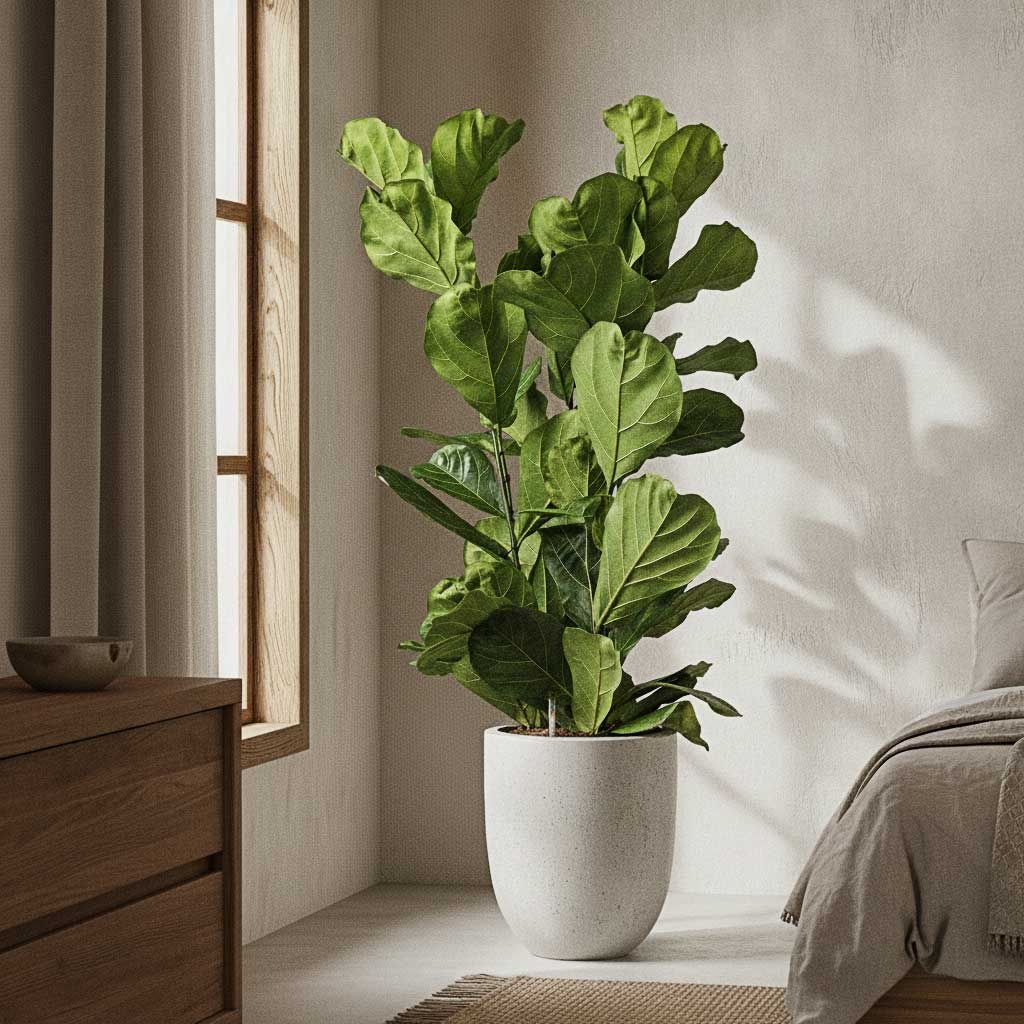 Grigio Tall Egg Pot Planter - Antique White Concrete