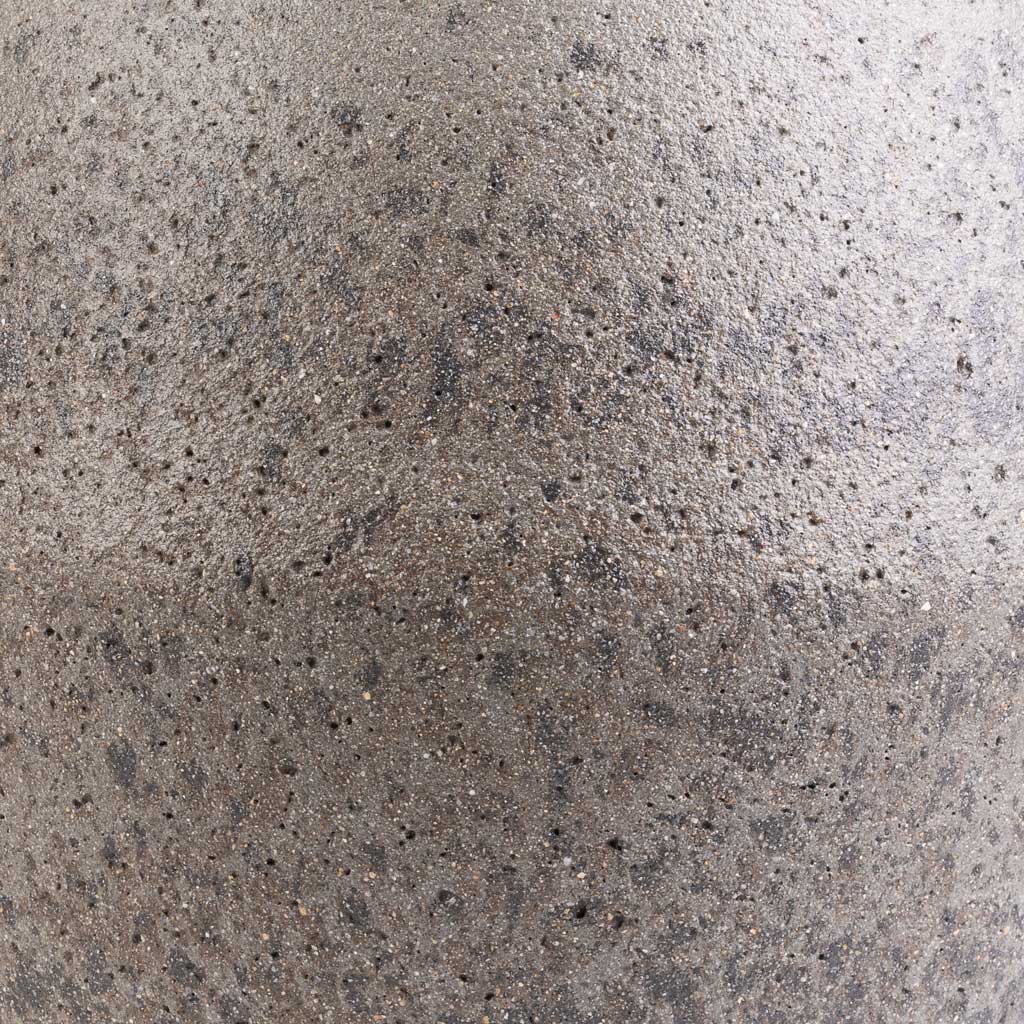 Cement & Stone Harley Plant Pot - Granite Grey