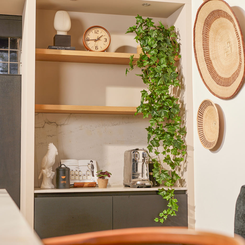 Ivy Hanging Bush Light Green Artificial 120cm