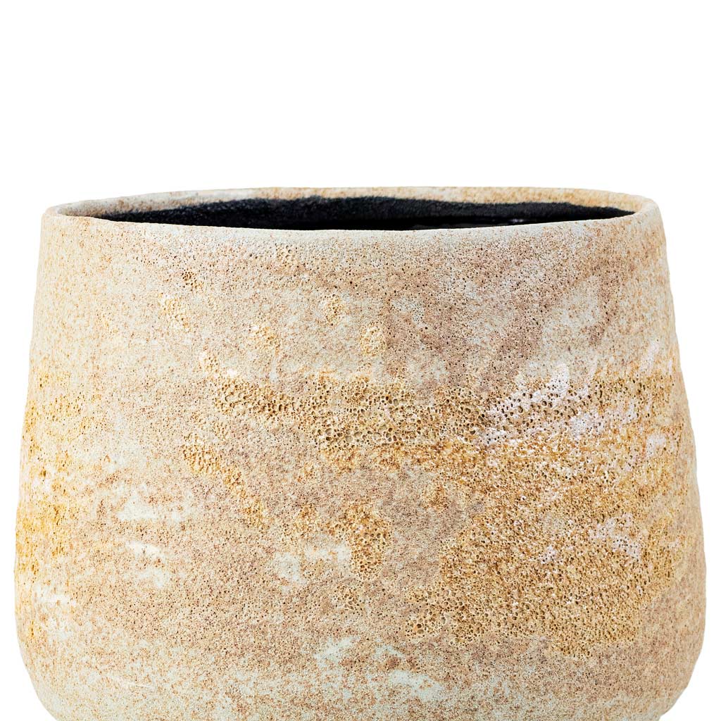 Jelmer Plant Pot Frosted Mint Textures