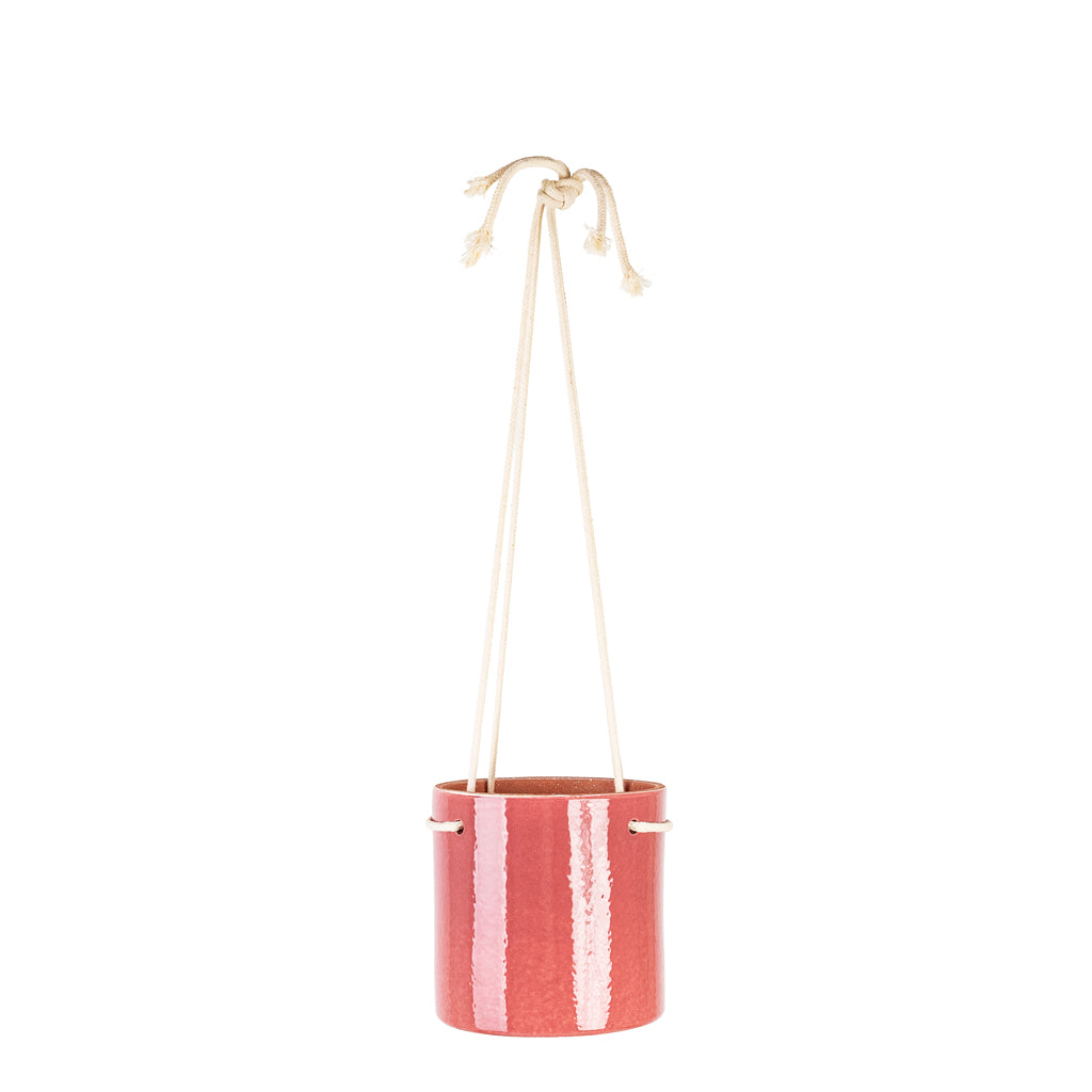 Kai Hanging Pot Cherry 13x13cm pot
