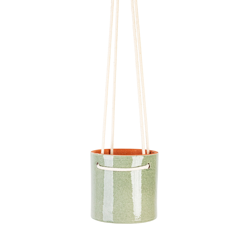 Kai Hanging Pot Mint 11x10cm pot medium shot