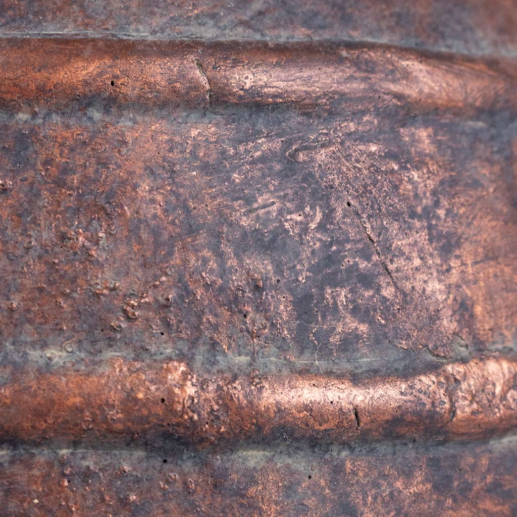 Kris Vase Copper Grey - 21x23cm